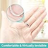 Ottemax Ring Sizers for Loose Rings, 8 Pack 8 Sizes, Ring Size Adjuster, Invisible Ring Guards for Women and Men, Resizer with Polishing Cloth，Fits Bands Width to 1-8mm
